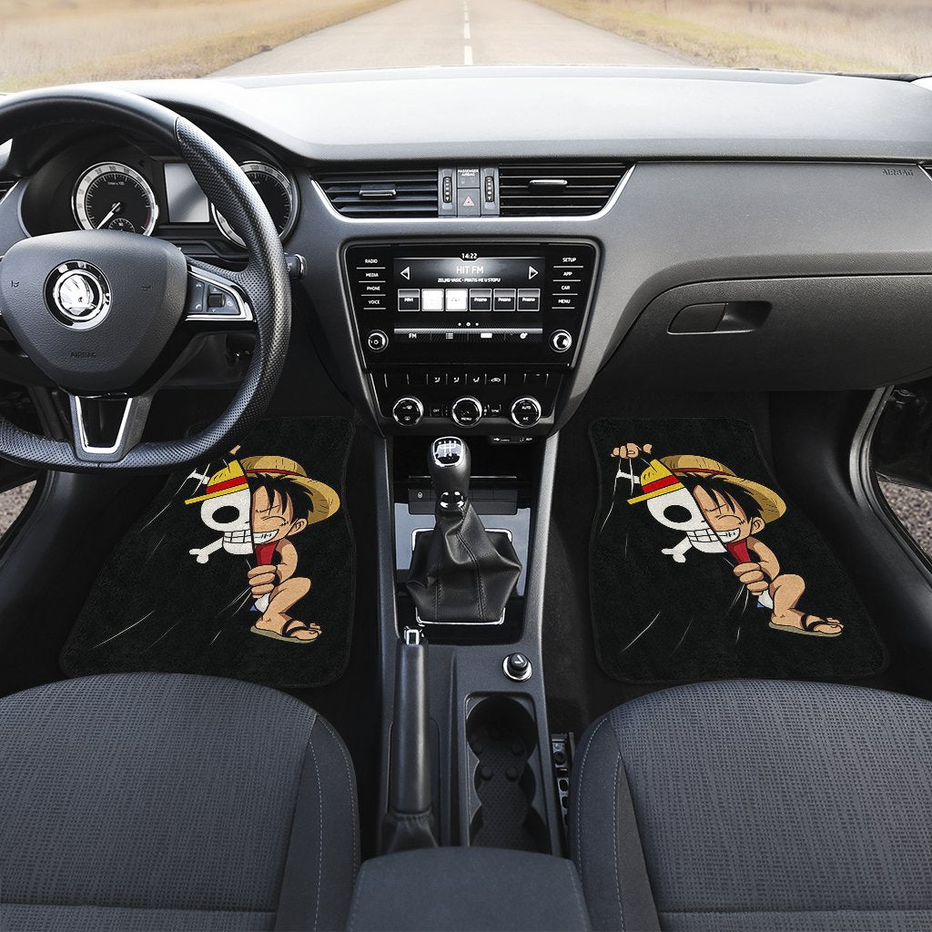 Luffy Cute One Piece Car Floor Mats Car Accessories