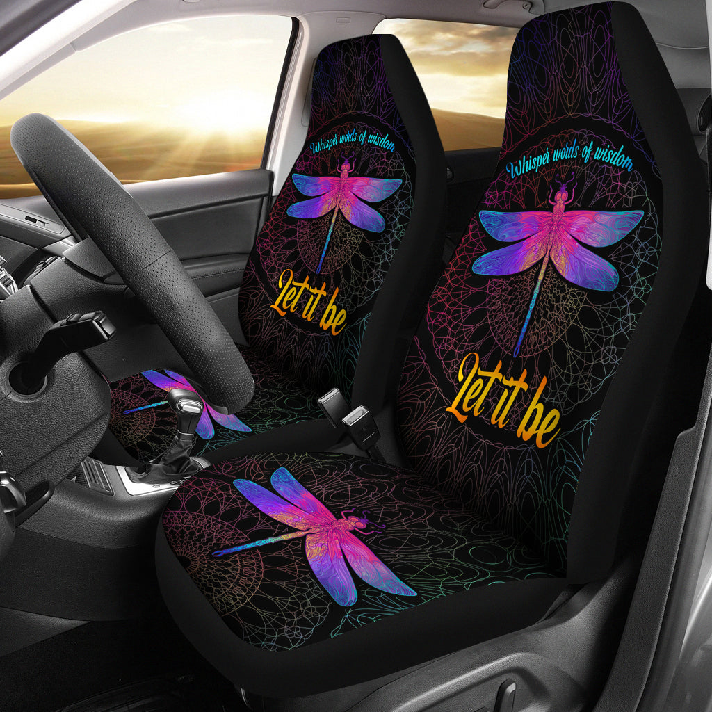 Dragon Fly Mandala Let It Be Car Seat Cover Nearkii