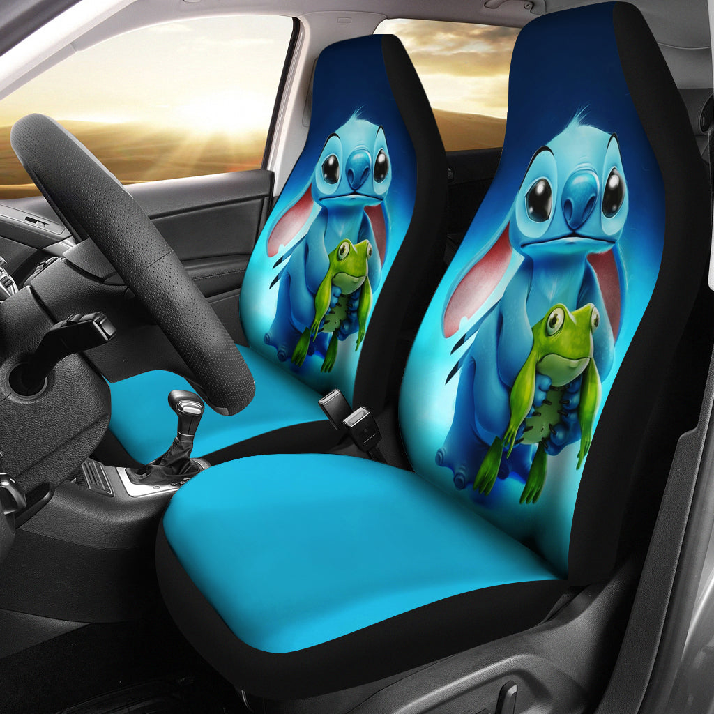 Stitch Hug Frog Cute Car Seat Cover Nearkii