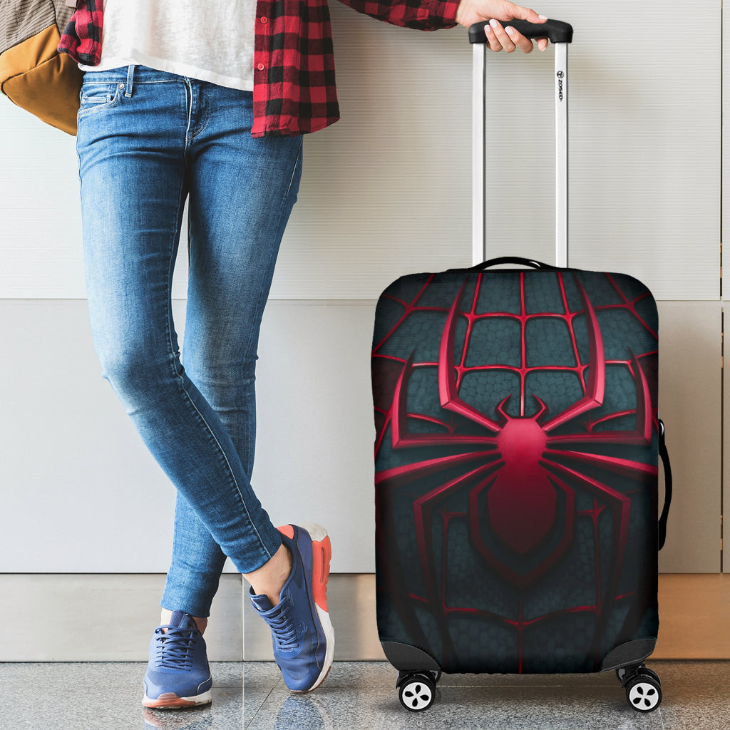 Spiderman Red Luggage Cover Suitcase Protector Nearkii