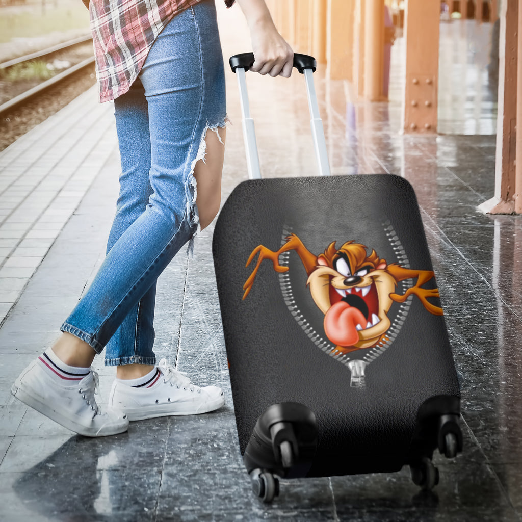 Tasmania Looney Tunes Zipper Luggage Cover Suitcase Protector