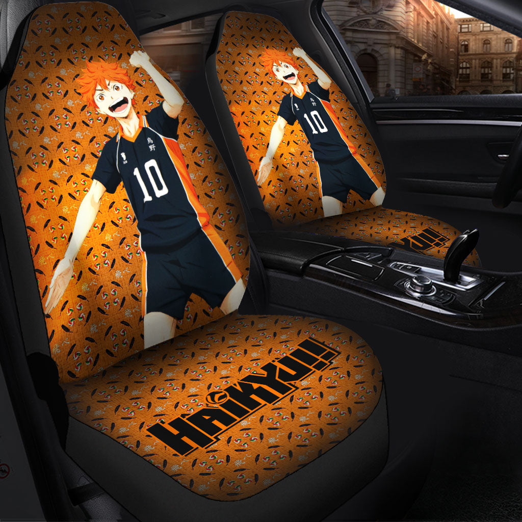 Haikyuu Anime Hinata Premium Custom Car Seat Covers Decor Protectors Nearkii