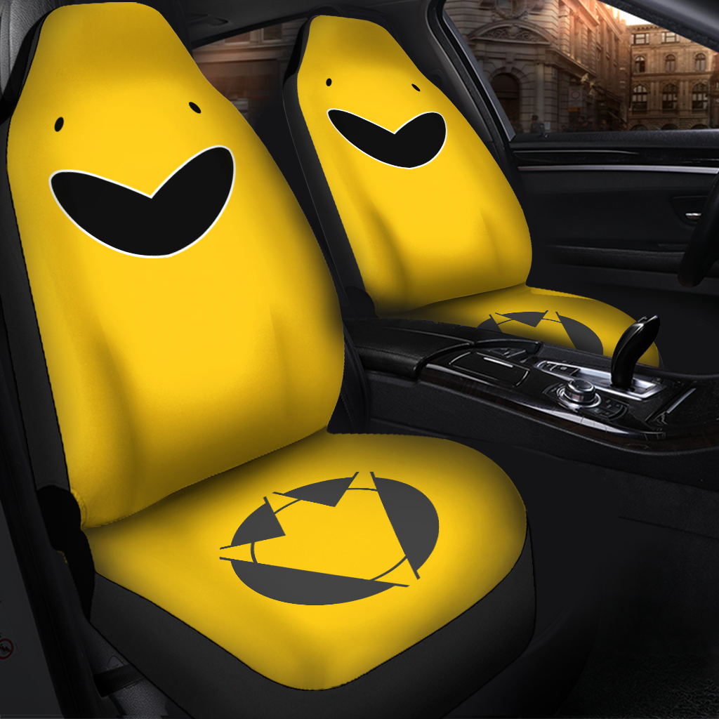 Yellow Dino Thunder Power Rangers Premium Custom Car Seat Covers Decor Protectors Nearkii