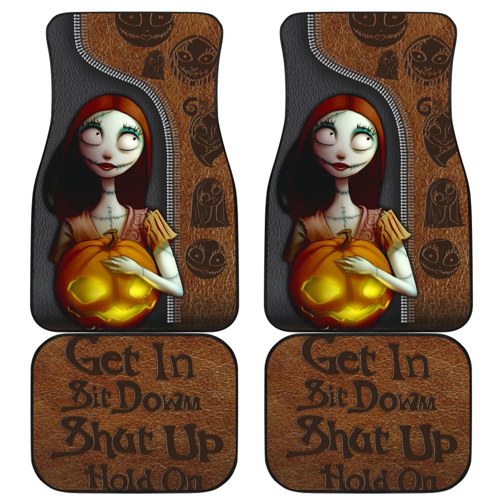 Sally Nightmare Before Christmas Get In Sit Down Shut Up Hold On Car Floor Mats Car Accessories Nearkii