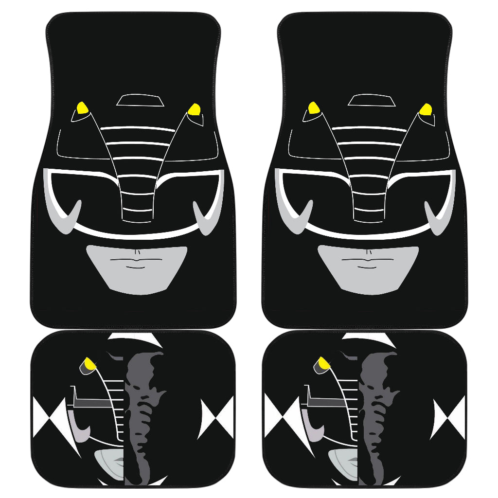 Mighty Morphin Power Rangers Black Car Floor Mats Car Accessories Nearkii