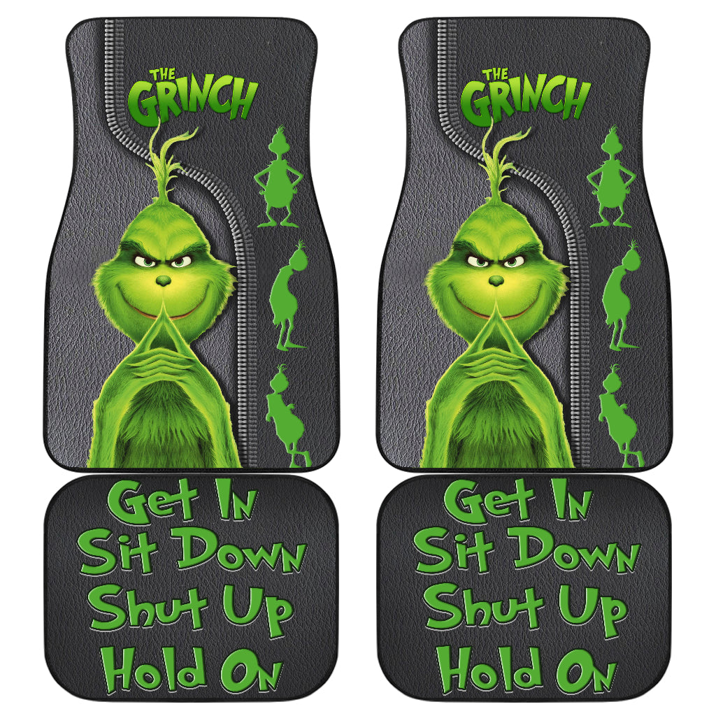 Grinch Car Floor Mats Car Accessories Nearkii