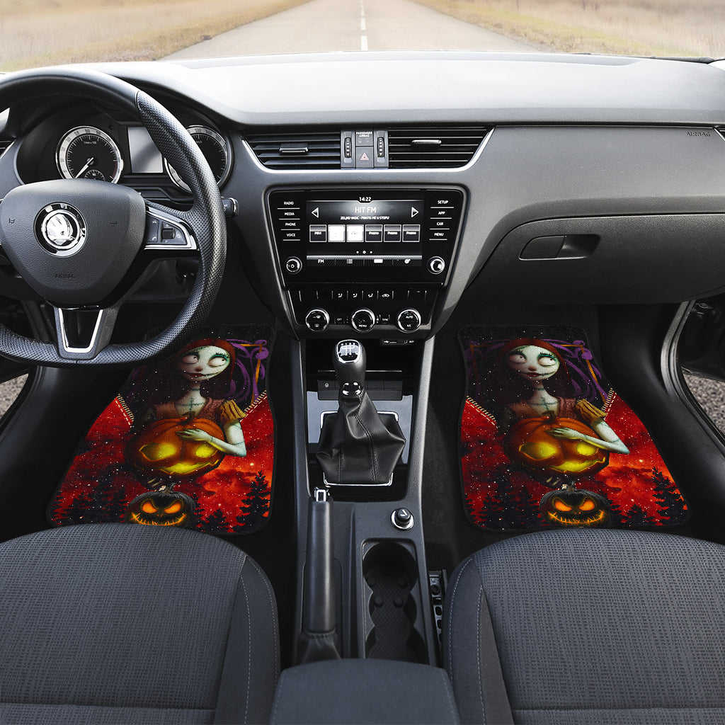 Red Sally Skellington Nightmare Before Christmas Darkness Car Floor Mats Car Accessories Nearkii