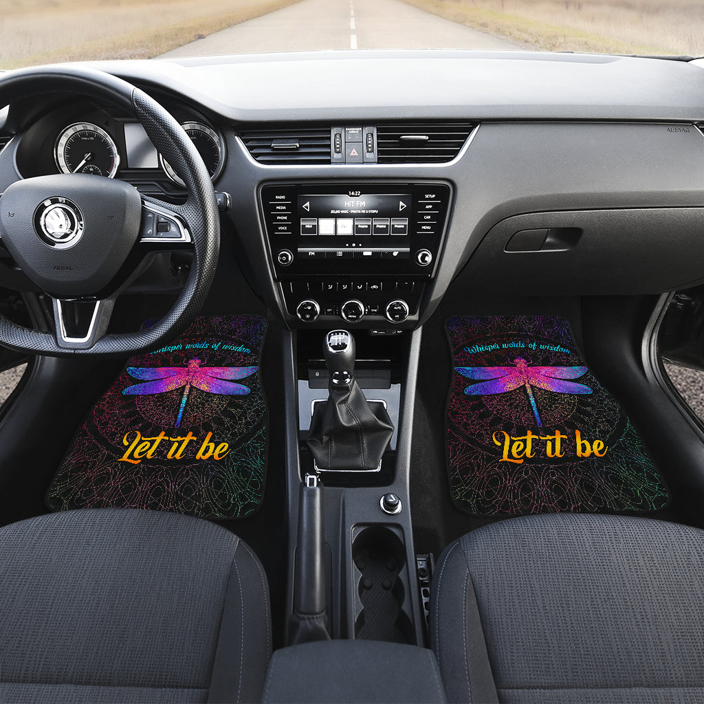 Dragon Fly Let It Be Car Floor Mats Car Accessories Nearkii