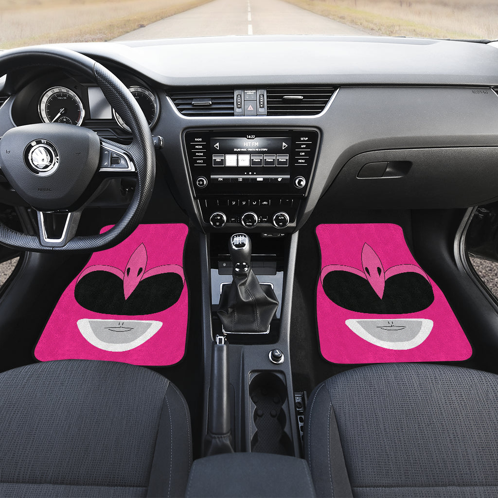 Mighty Morphin Power Rangers Pink Car Floor Mats Car Accessories Nearkii