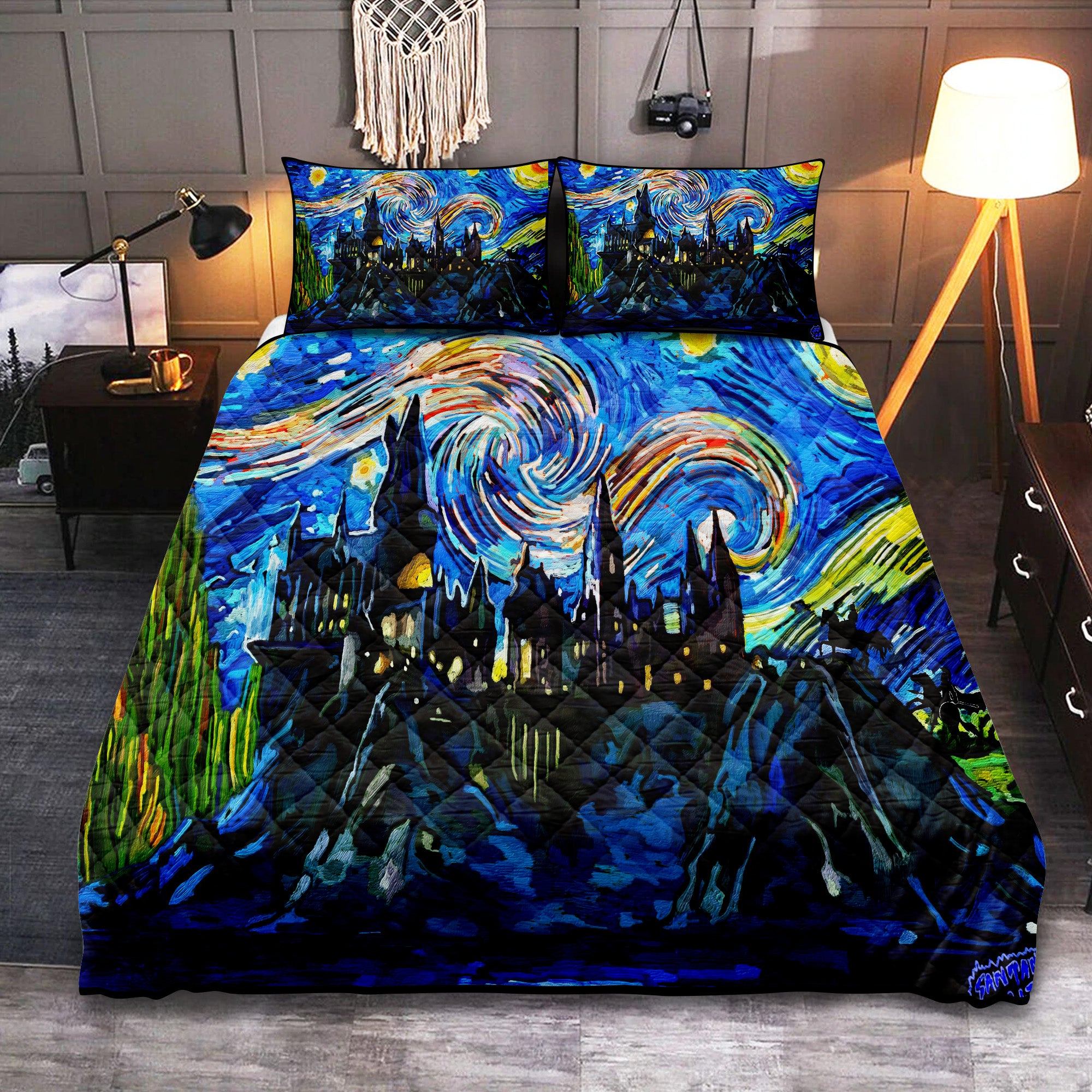 Starry Night Harry Potter Quilt Bed Sets Nearkii