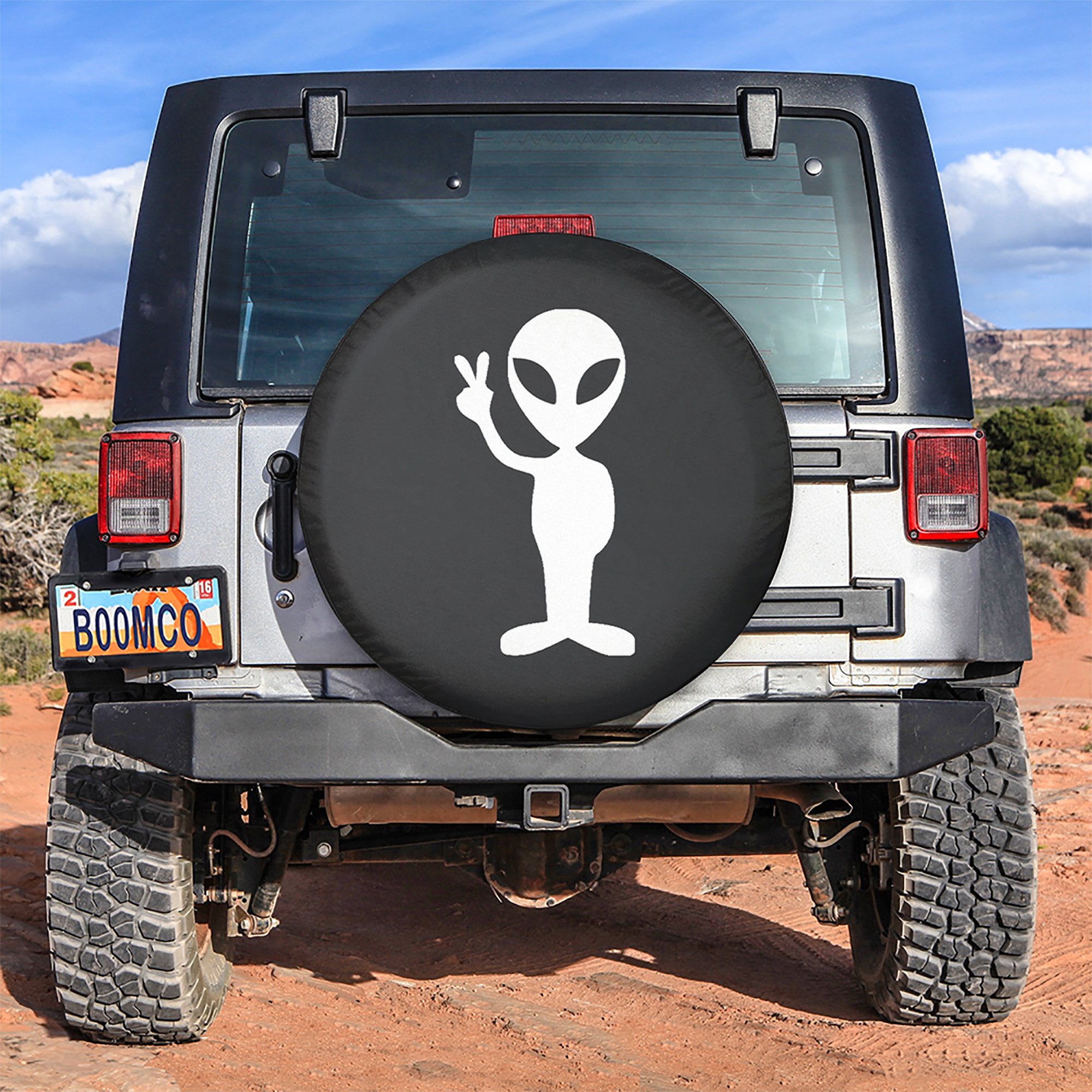 Alien Spare Tire Covers Gift For Campers Nearkii
