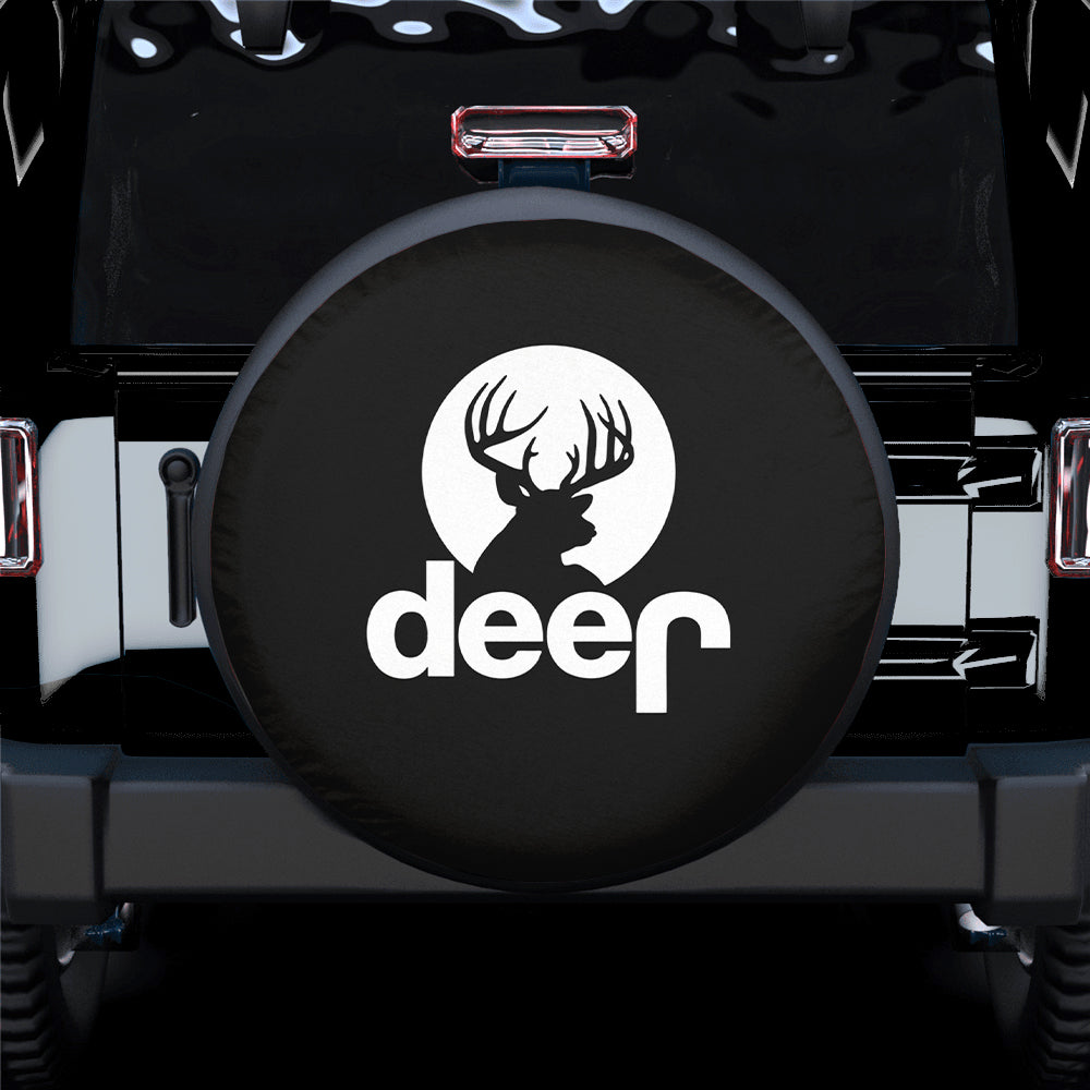 Deer Jeep Funny Spare Tire Covers Gift For Campers Nearkii