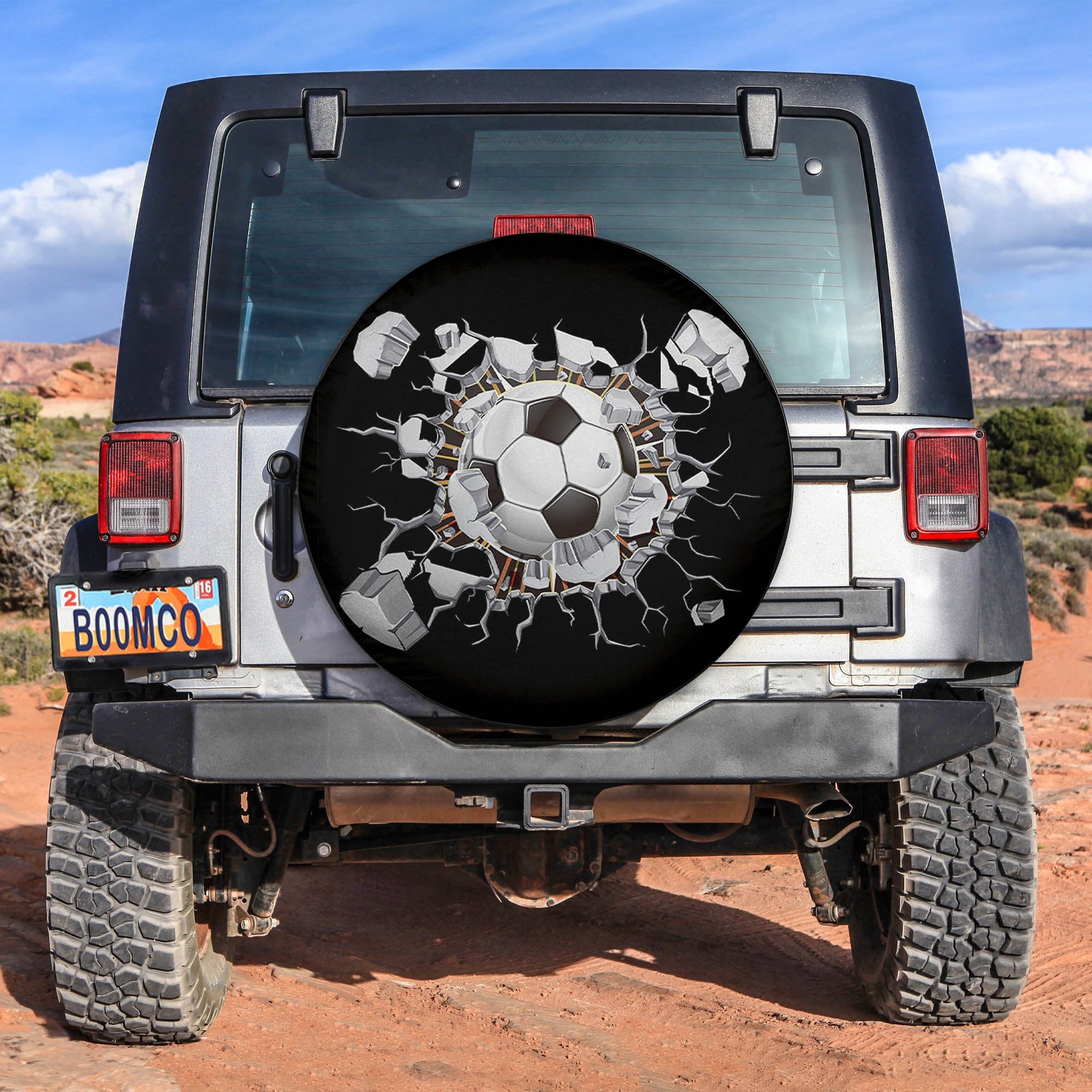 Ball Break Wall Spare Tire Covers Gift For Campers Nearkii