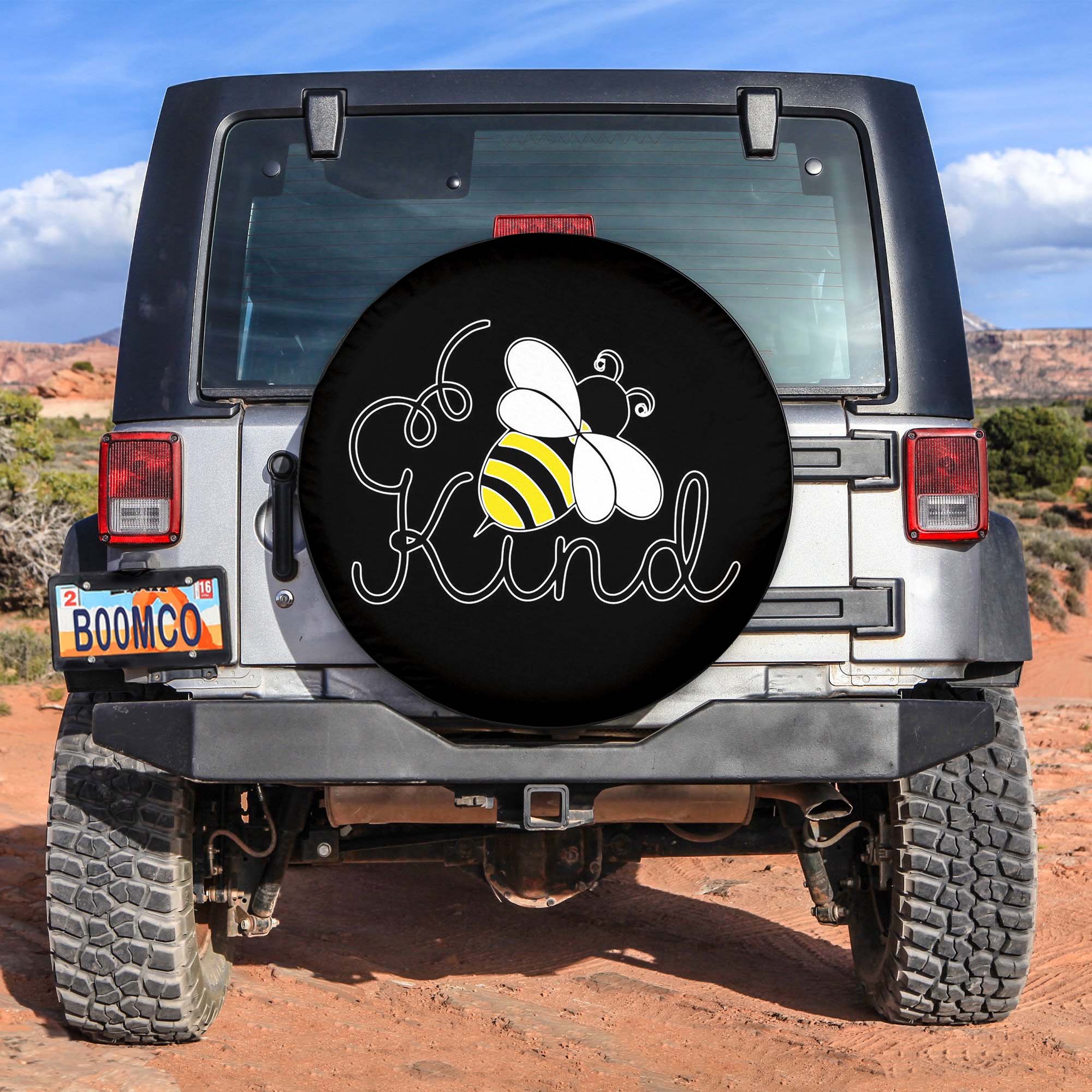 Bee Kind Honey Bee Spare Tire Covers Gift For Campers Nearkii
