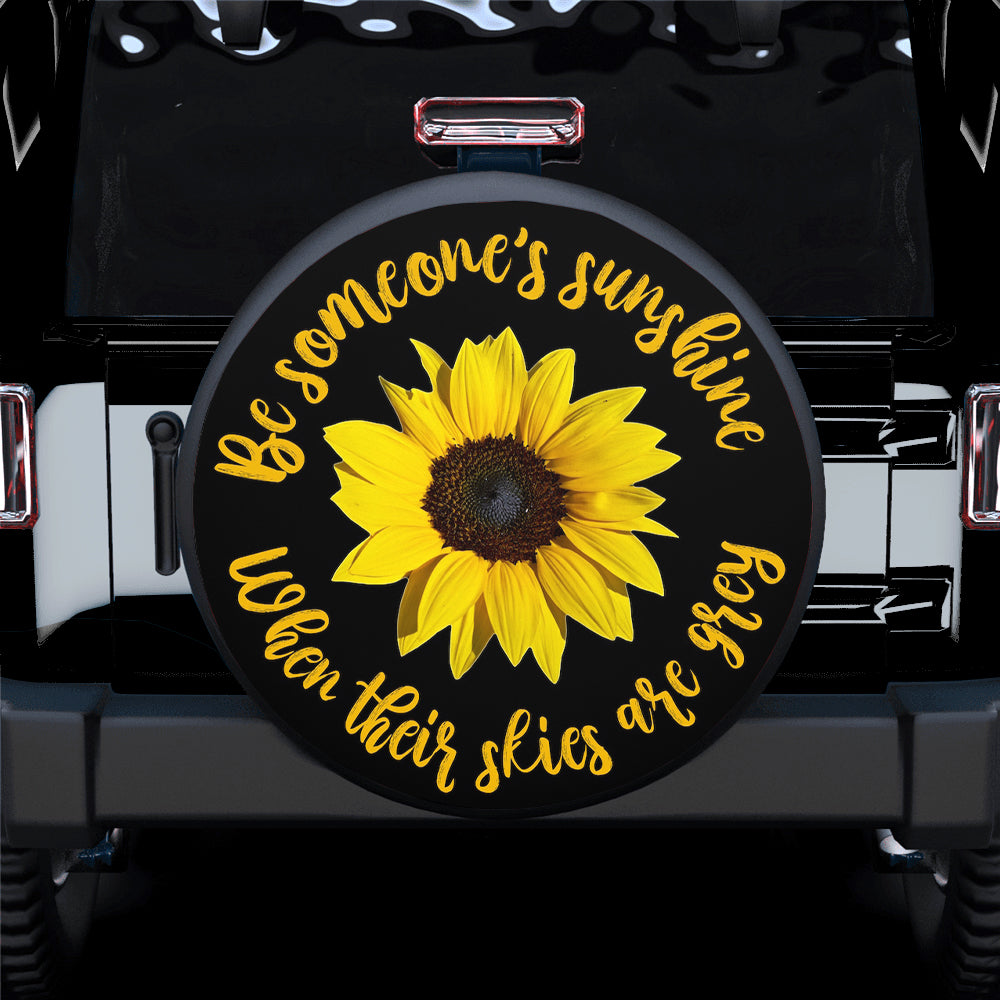 Sunflower Be Someones Sunshine Car Spare Tire Gift For Campers Nearkii
