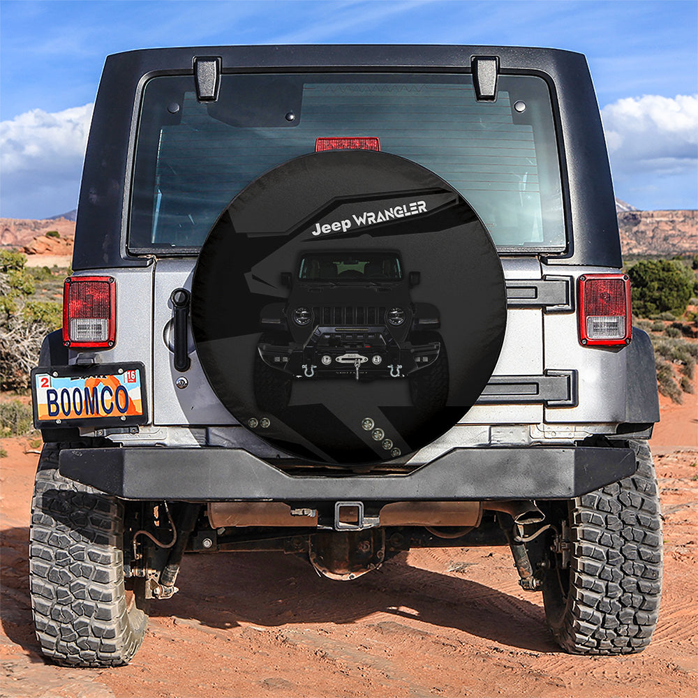 Black Jeep Car Spare Tire Covers Gift For Campers Nearkii