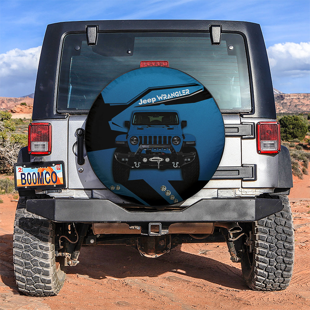 Blue Jeep Car Spare Tire Covers Gift For Campers Nearkii