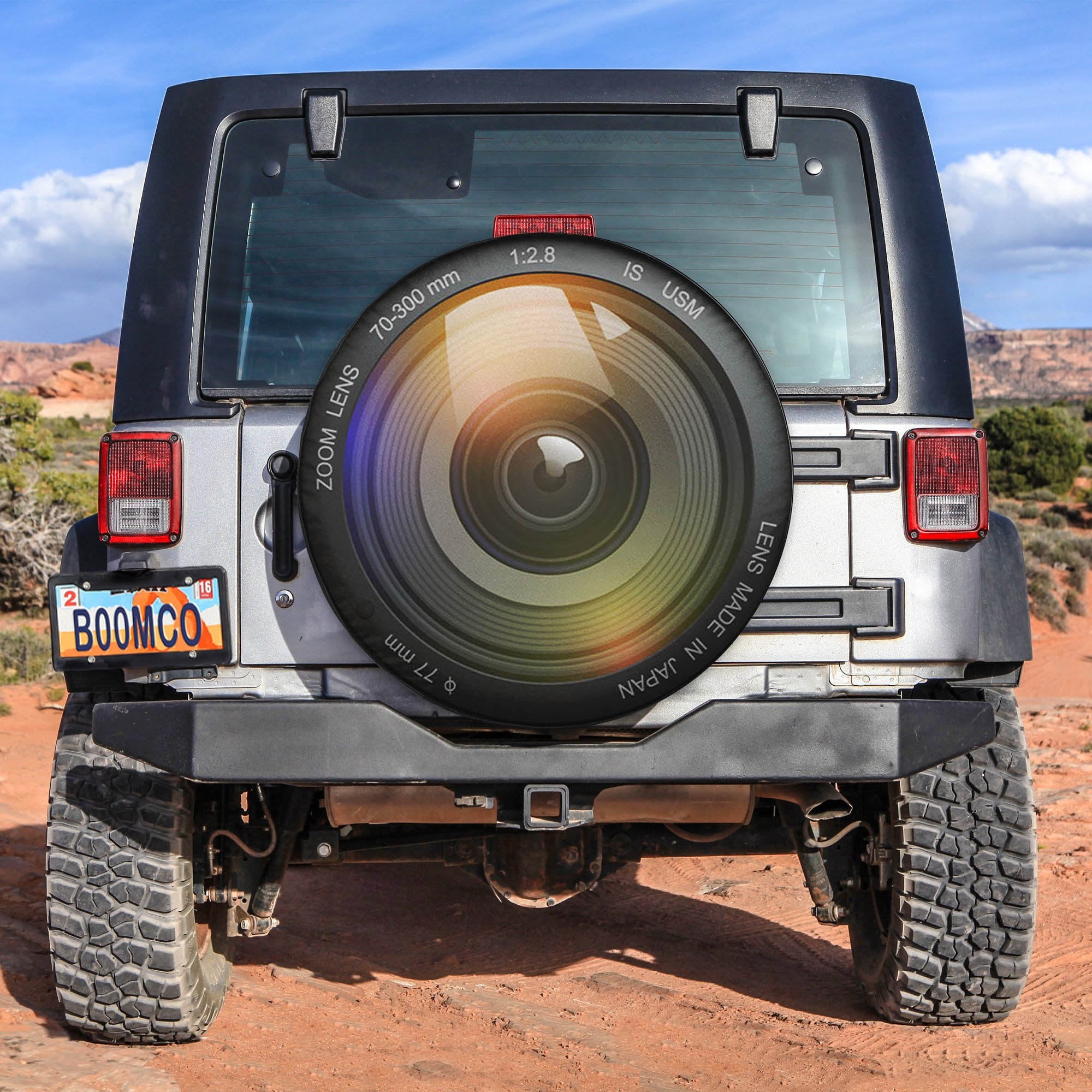 Camera Len Spare Tire Covers Gift For Campers Nearkii