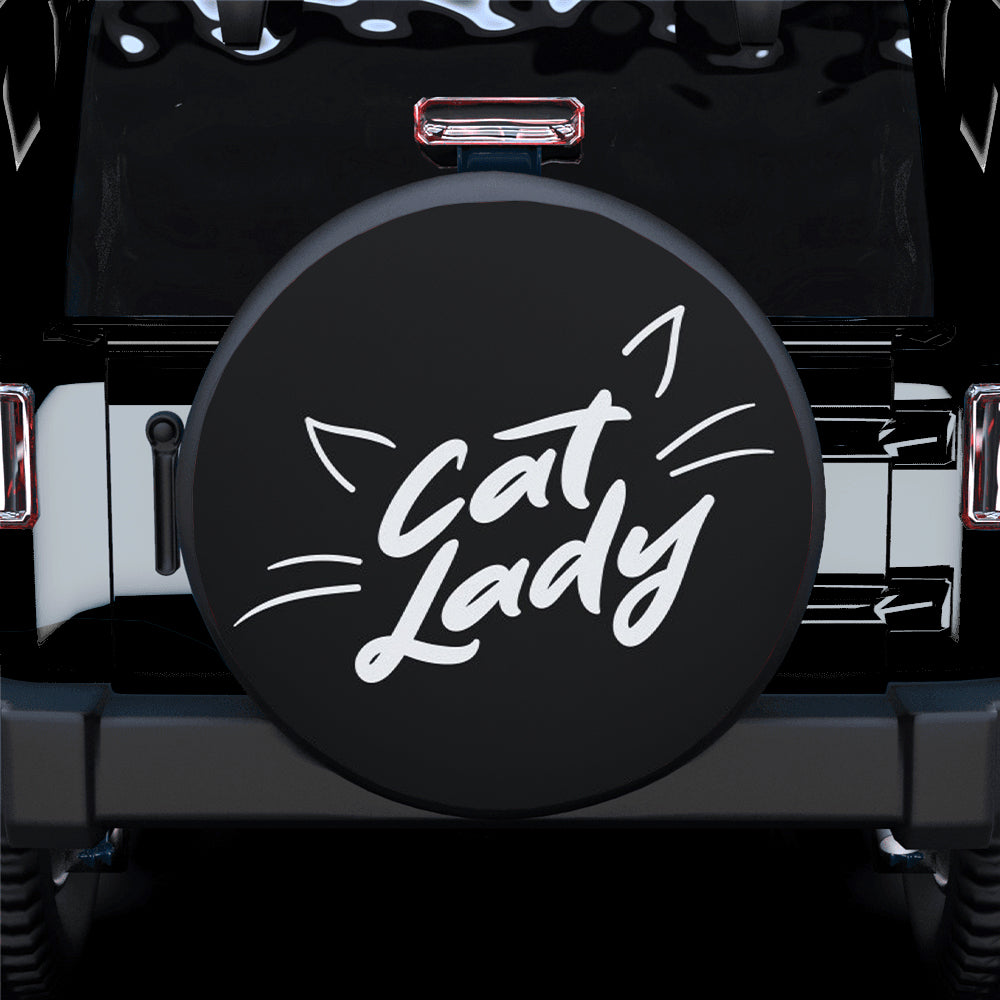 Cat Lady Car Spare Tire Gift For Campers Nearkii