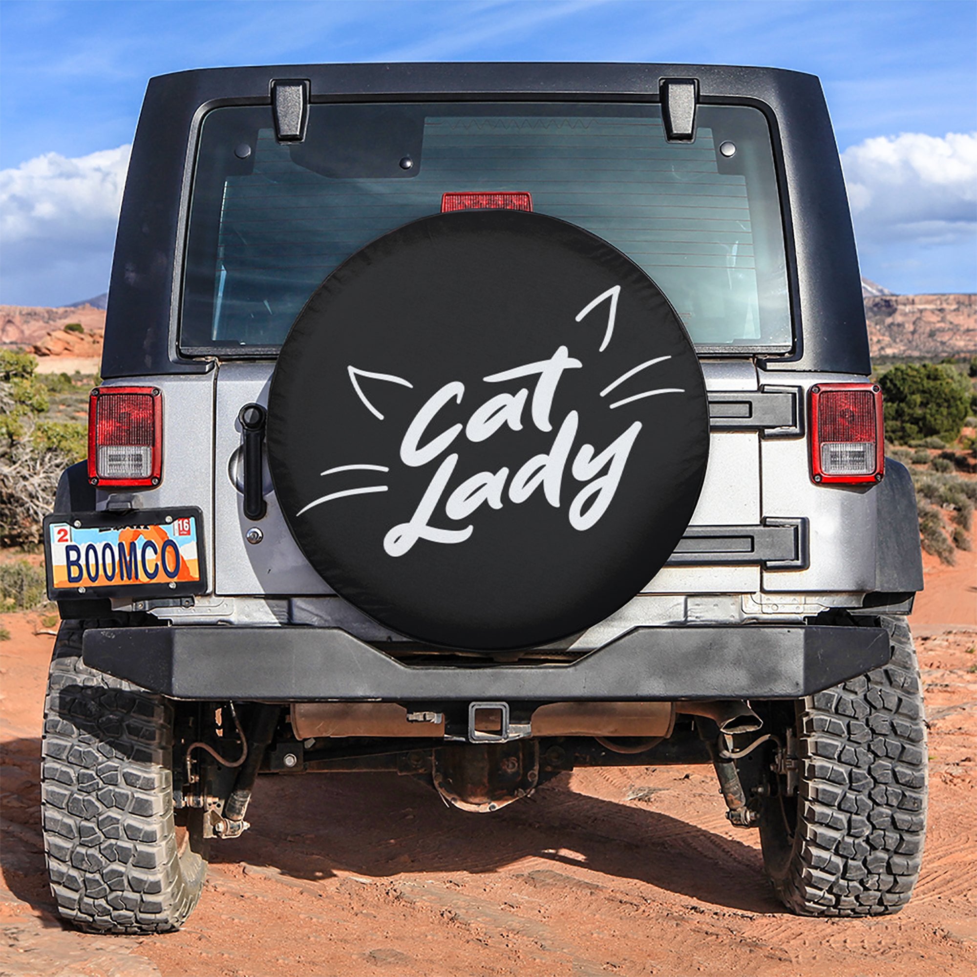 Cat Lady Car Spare Tire Gift For Campers Nearkii