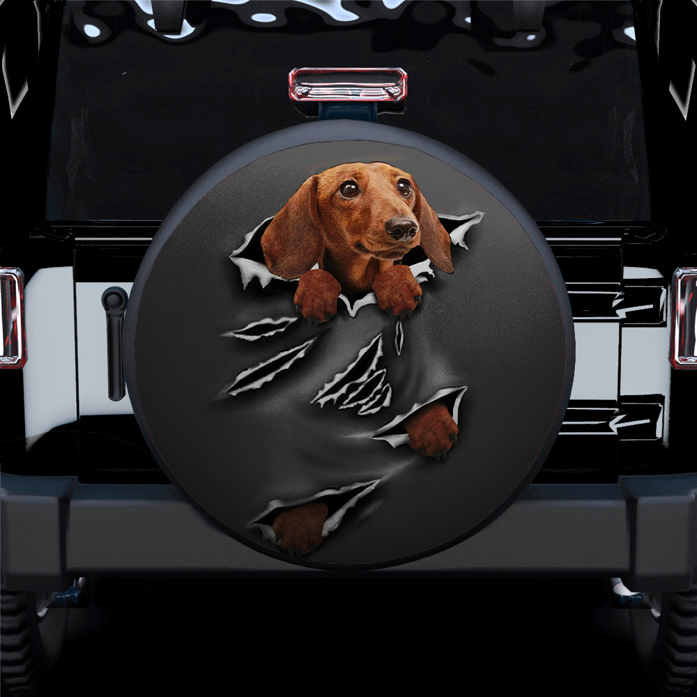 Dachshund Hanging Car Spare Tire Covers Gift For Campers Nearkii