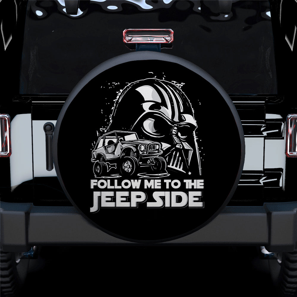 Darth Vader Follow Me To The Jeep Car Spare Tire Covers Gift For Campers Nearkii