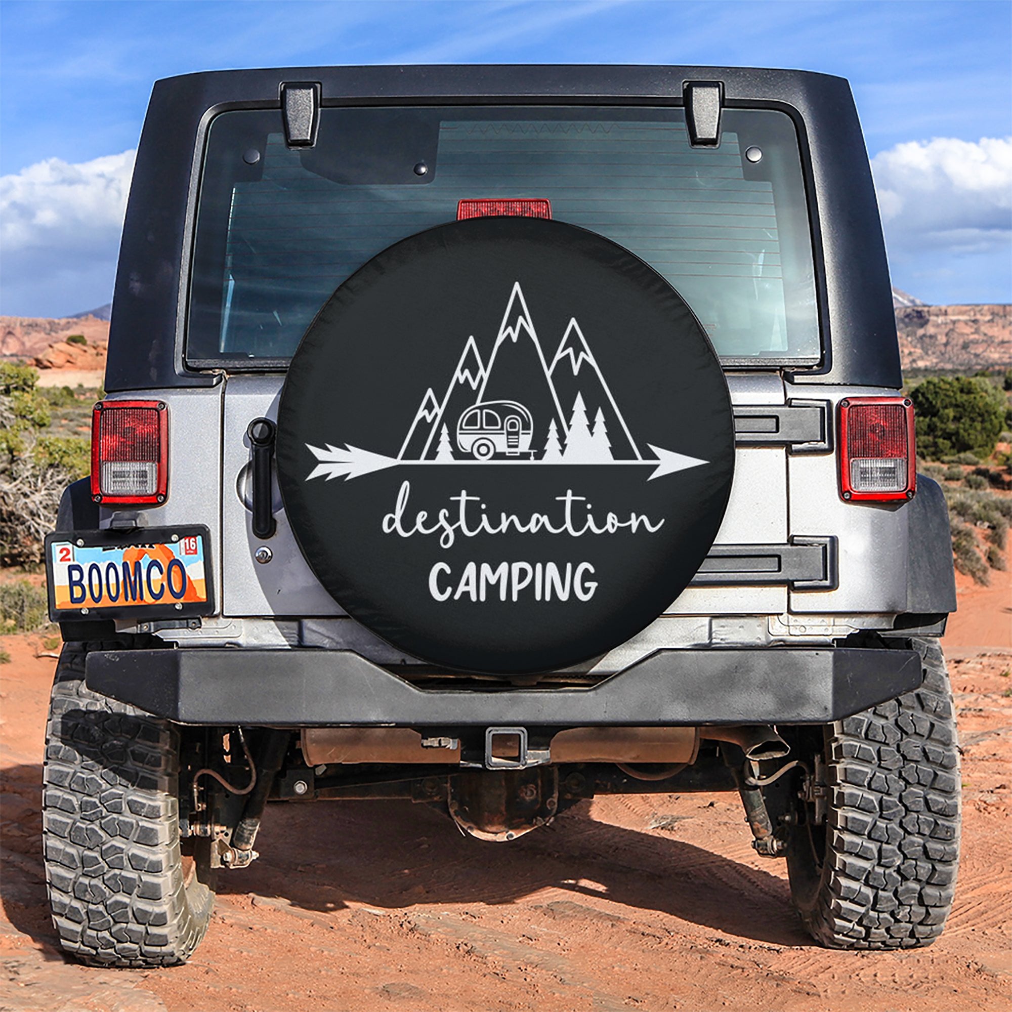 Destination Camping Car Spare Tire Gift For Campers Nearkii