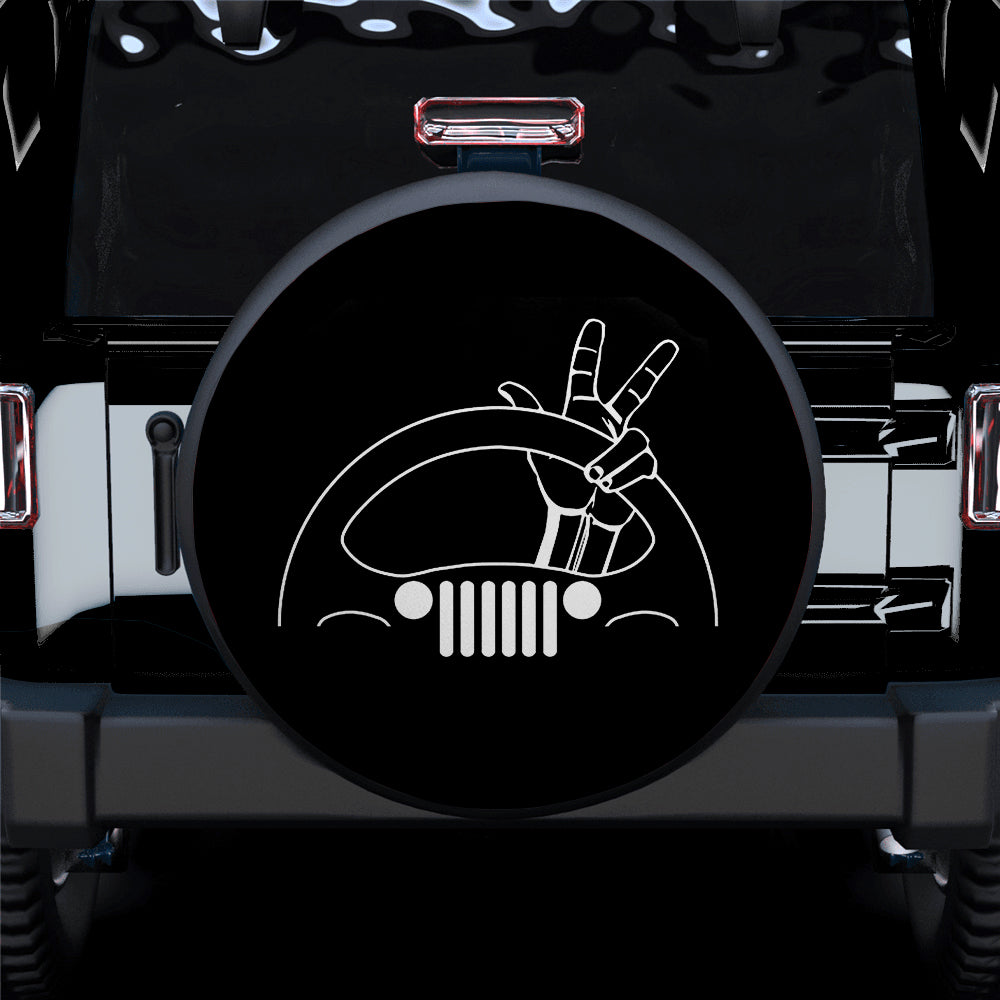 Funny Driving Car Spare Tire Covers Gift For Campers Nearkii