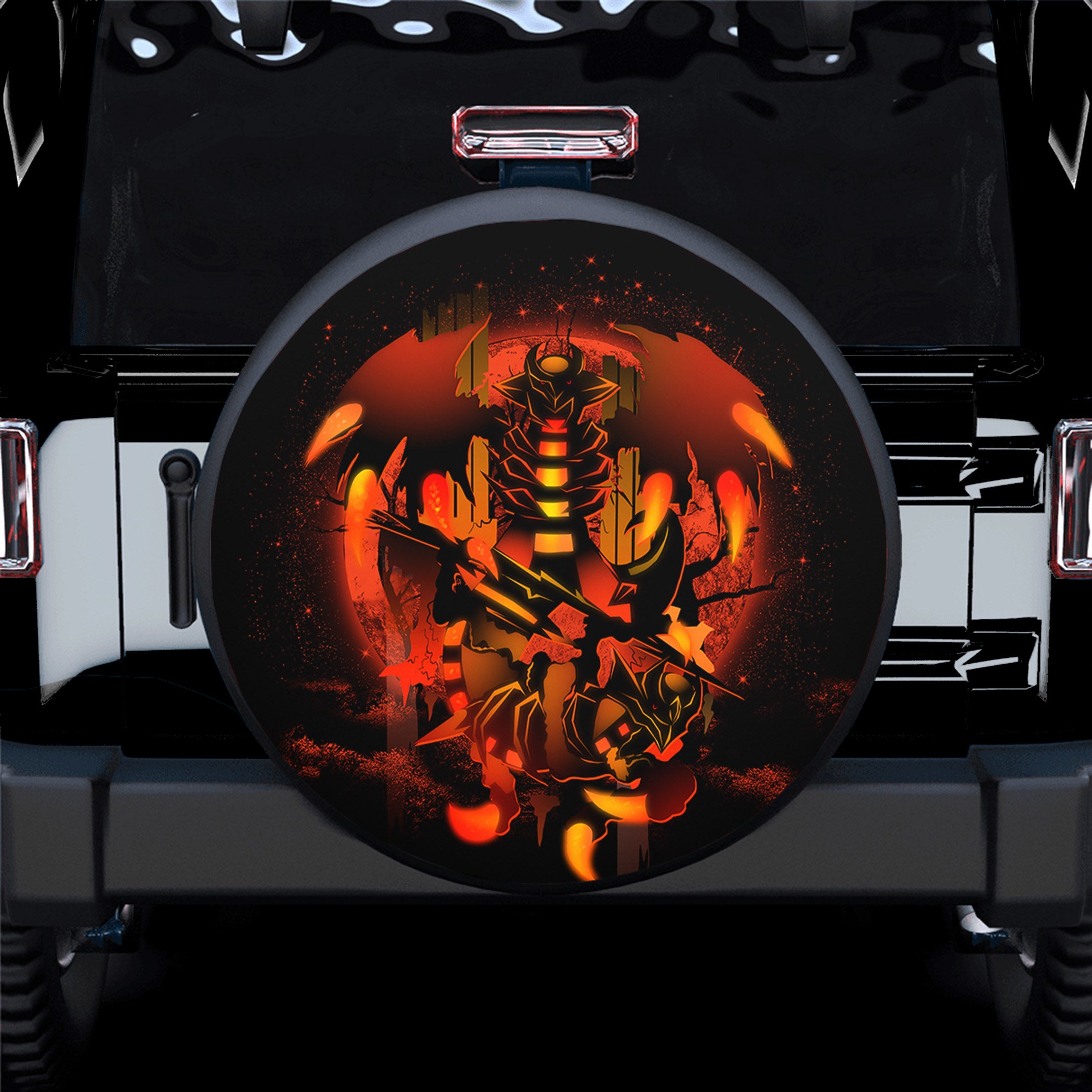 Giratina Legend Pokemon Moonlight Spare Tire Cover Gift For Campers Nearkii