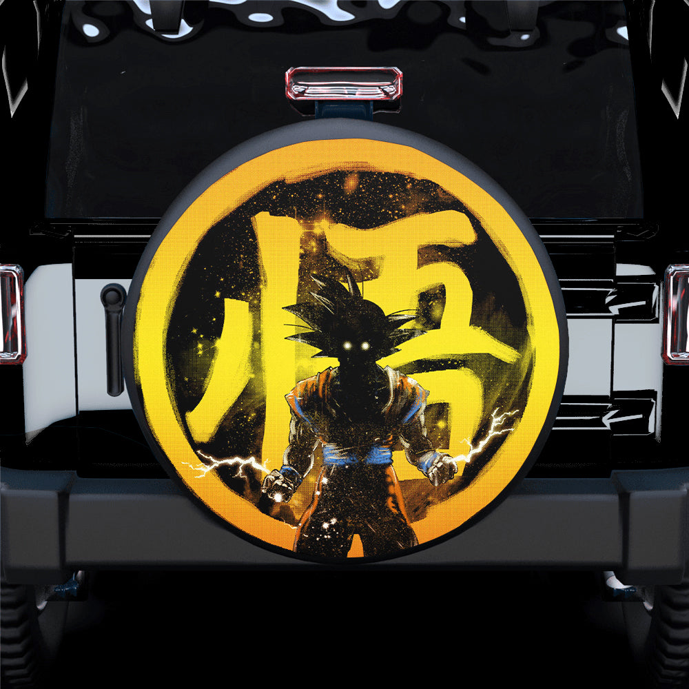 Goku Emblem Spare Tire Cover Gift For Campers Nearkii