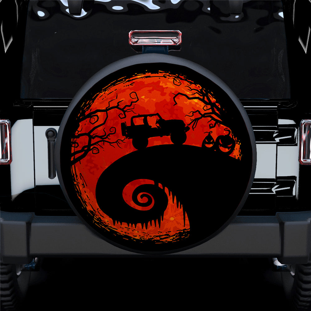 Halloween Jeep Car Spare Tire Covers Gift For Campers Nearkii