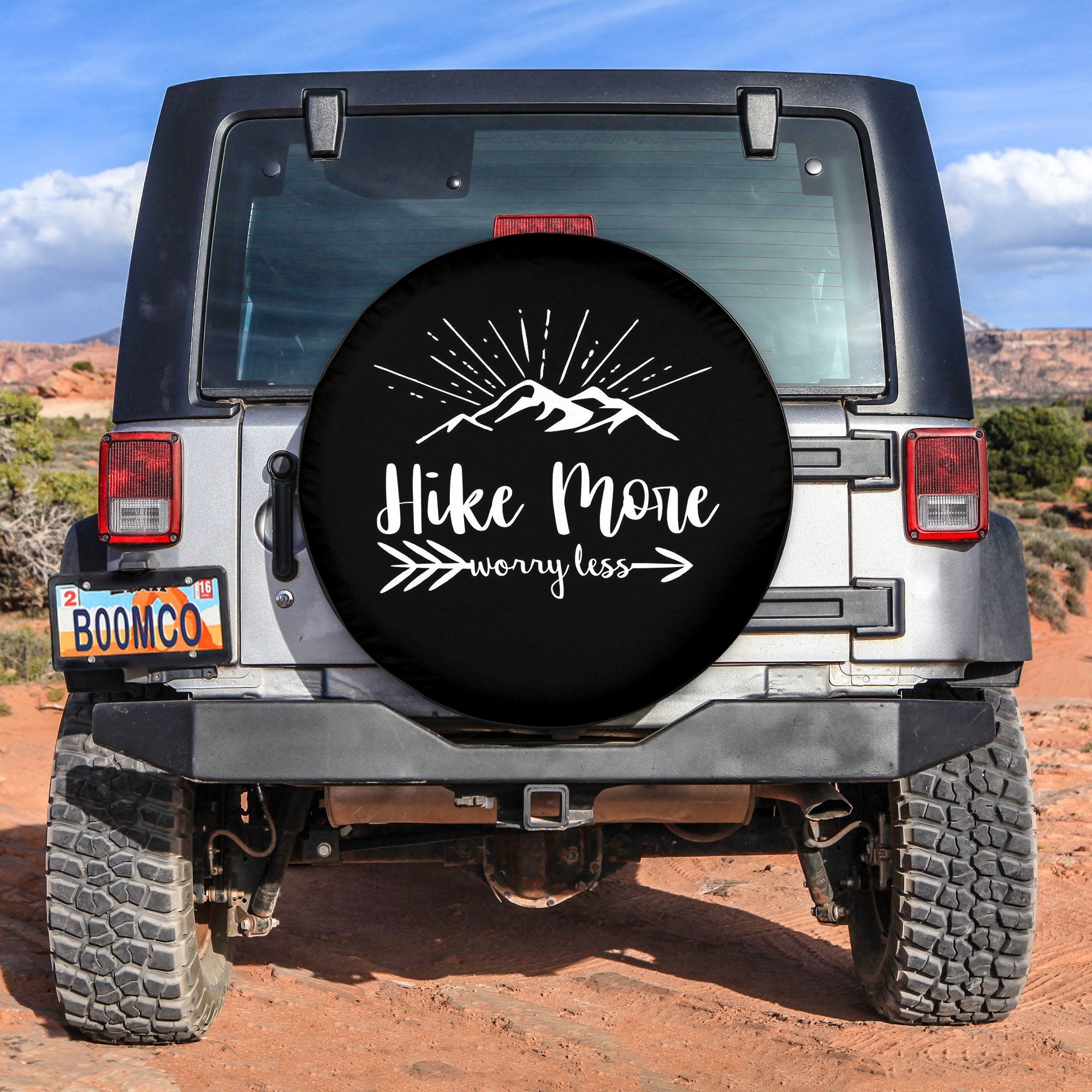 Here Comes The Sun Spare Tire Covers Gift For Campers Nearkii