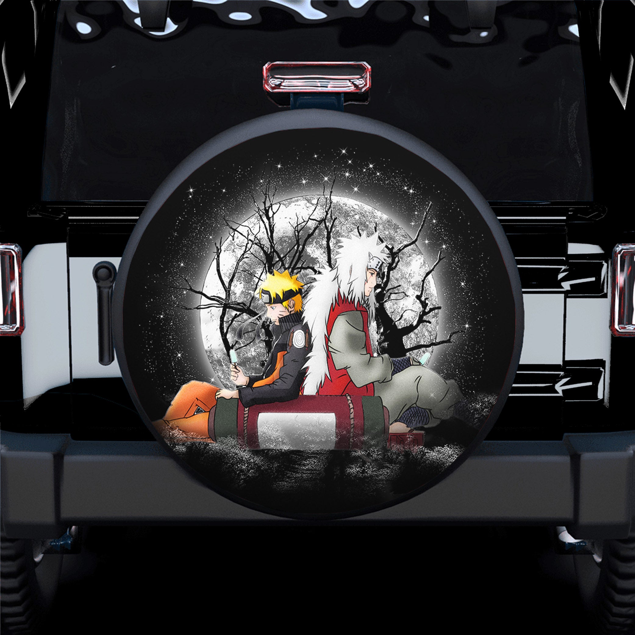 Jiraia Naruto Moonlight Spare Tire Cover Gift For Campers Nearkii