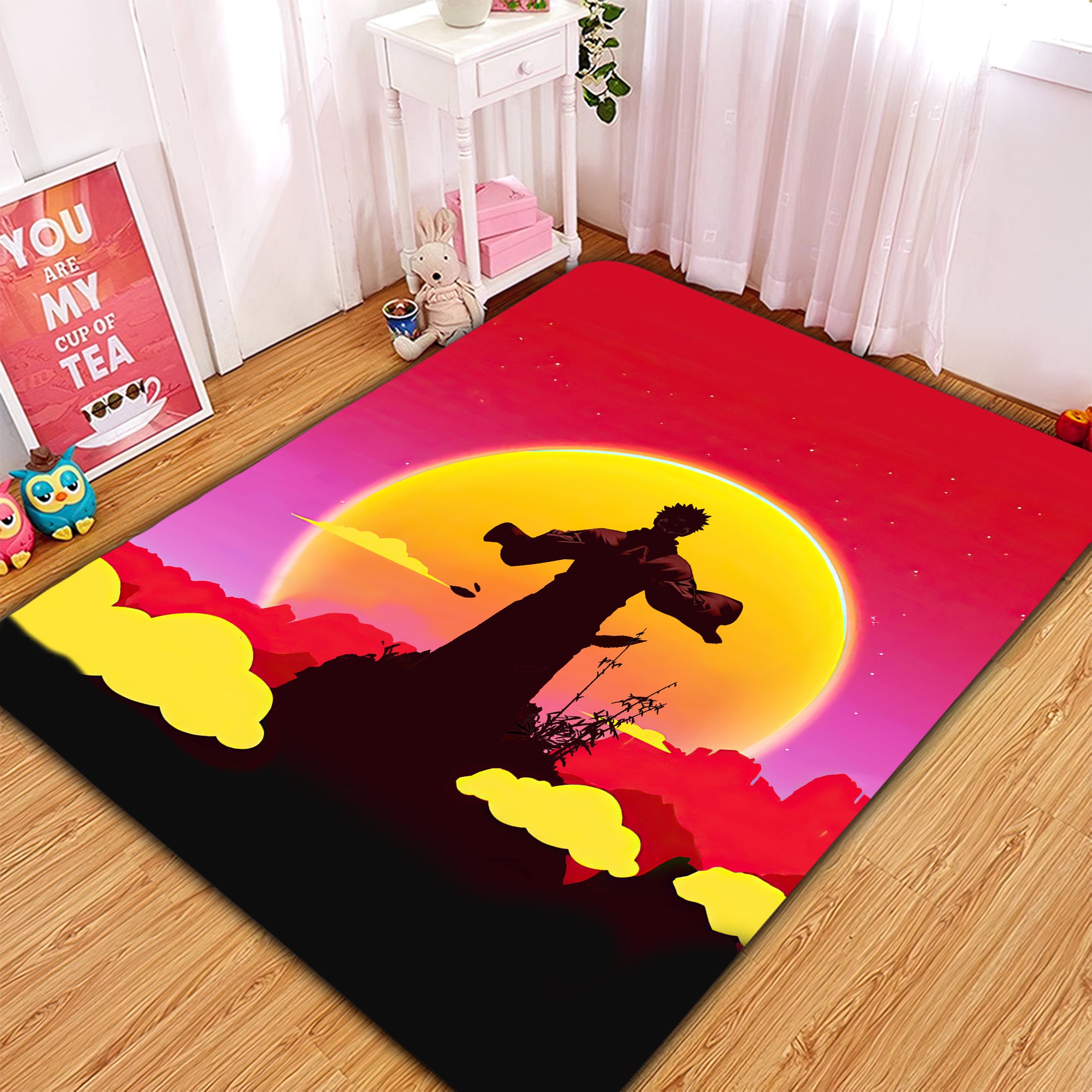 Jujutsu Kaisen Sukuna Rug Carpet Rug Home Room Decor Nearkii