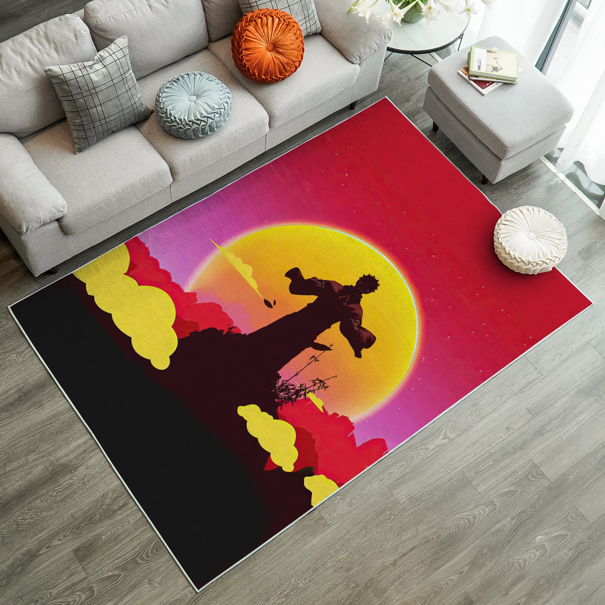 Jujutsu Kaisen Sukuna Rug Carpet Rug Home Room Decor Nearkii