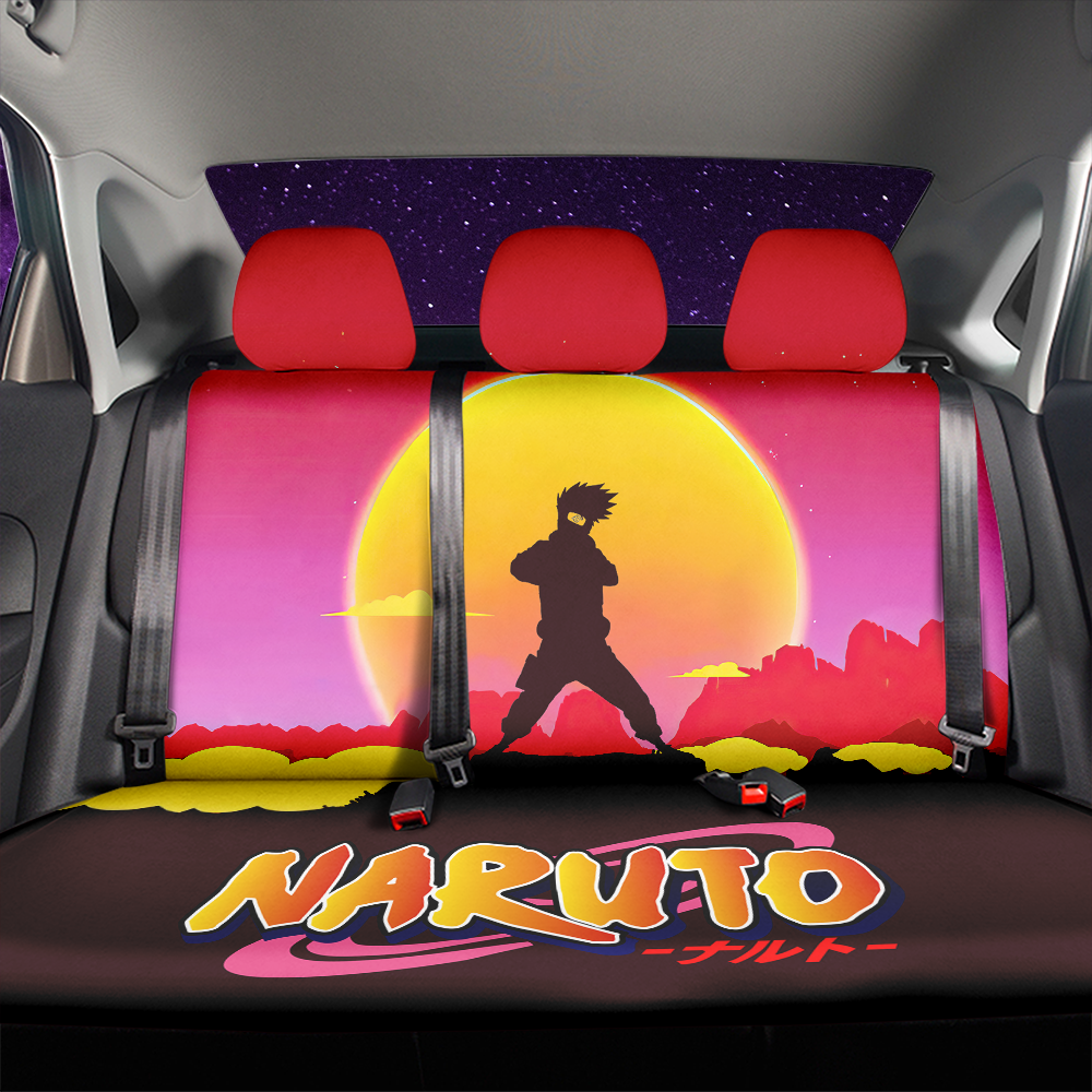 Kakashi Sunset Car Back Seat Covers Decor Protectors Nearkii