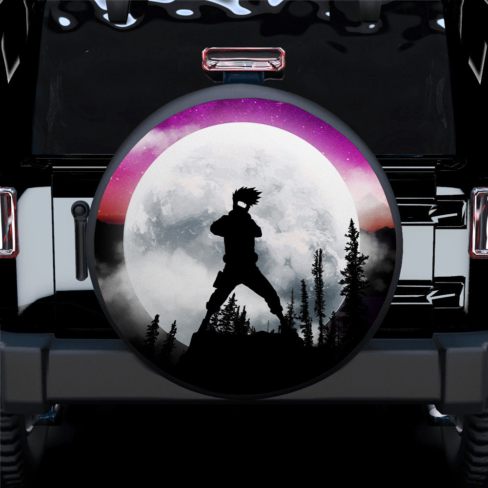 Kakashi Moon Night Car Spare Tire Covers Gift For Campers Nearkii