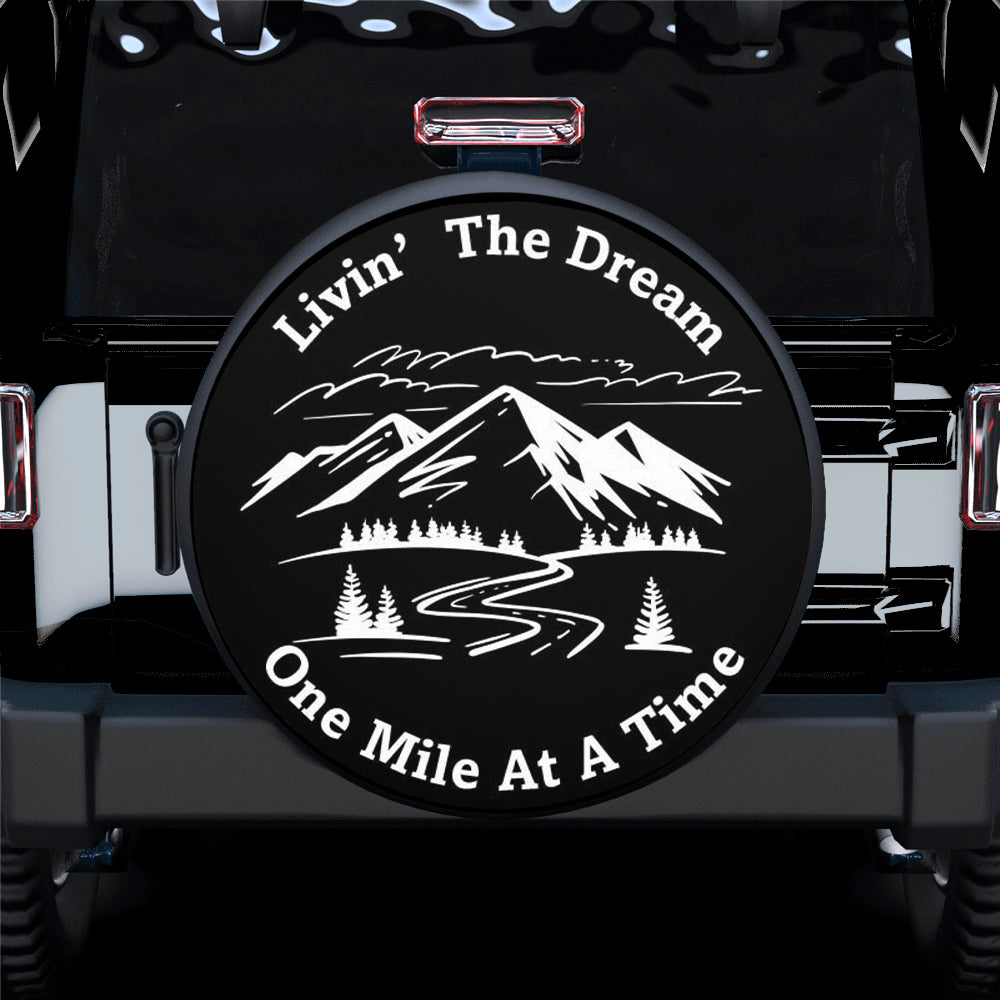 Livin The Dream Car Spare Tire Gift For Campers Nearkii