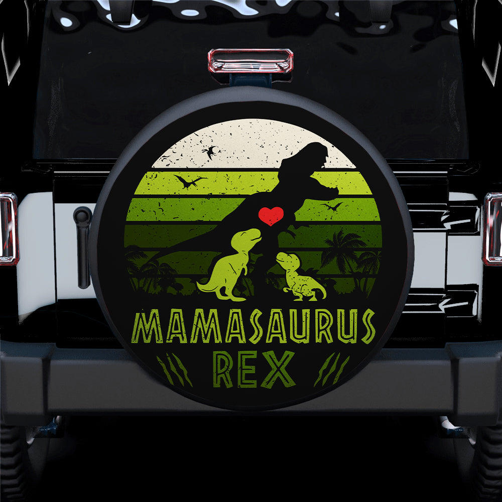 Mama T-Rex Funny Car Spare Tire Covers Gift For Campers Nearkii