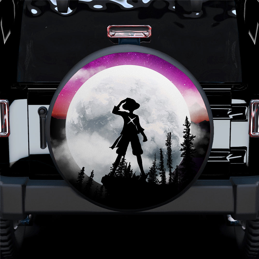 One Piece Moon Night Car Spare Tire Covers Gift For Campers Nearkii