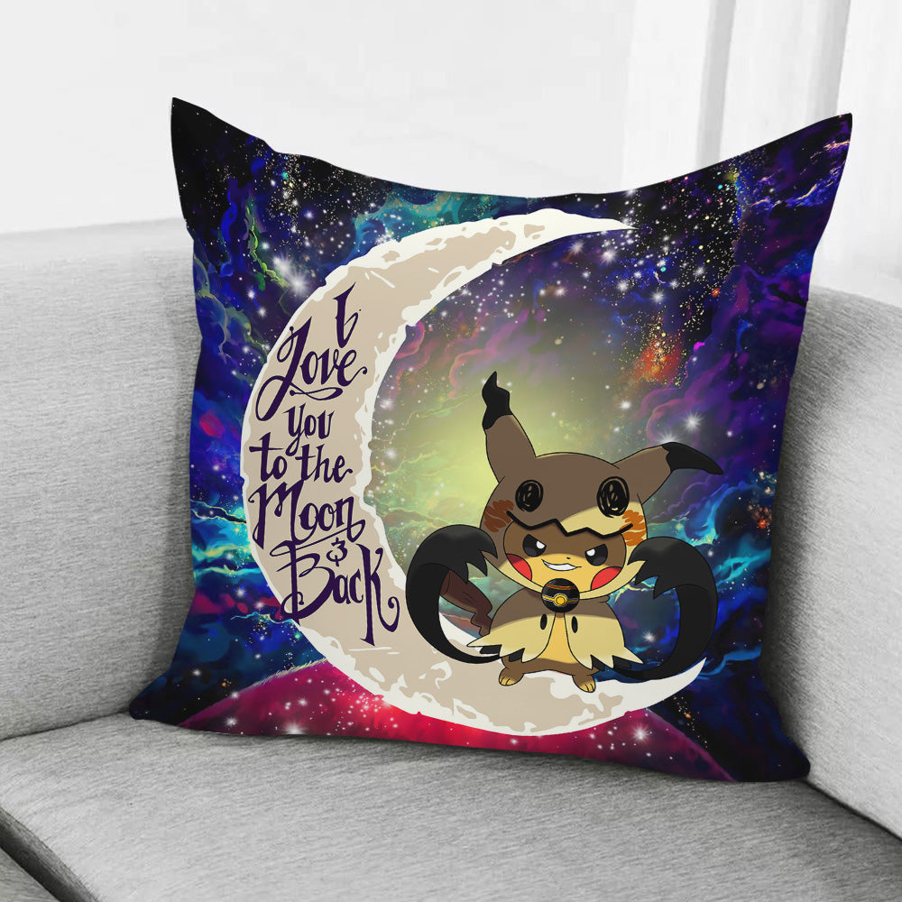 Pikachu Horro Love You To The Moon Galaxy 2 Pillowcase Room Decor Nearkii