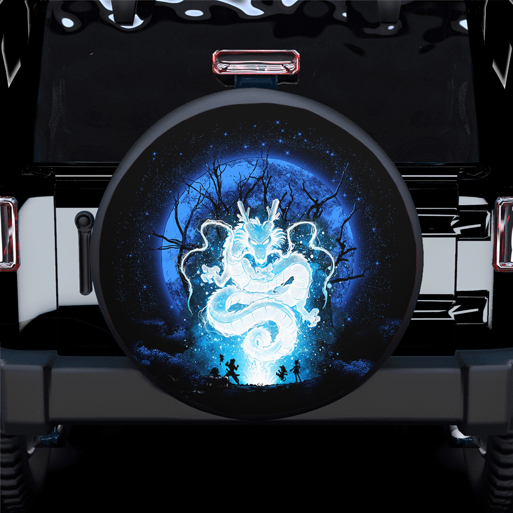 Shenron Dragon Ball Moonlight Spare Tire Cover Gift For Campers Nearkii