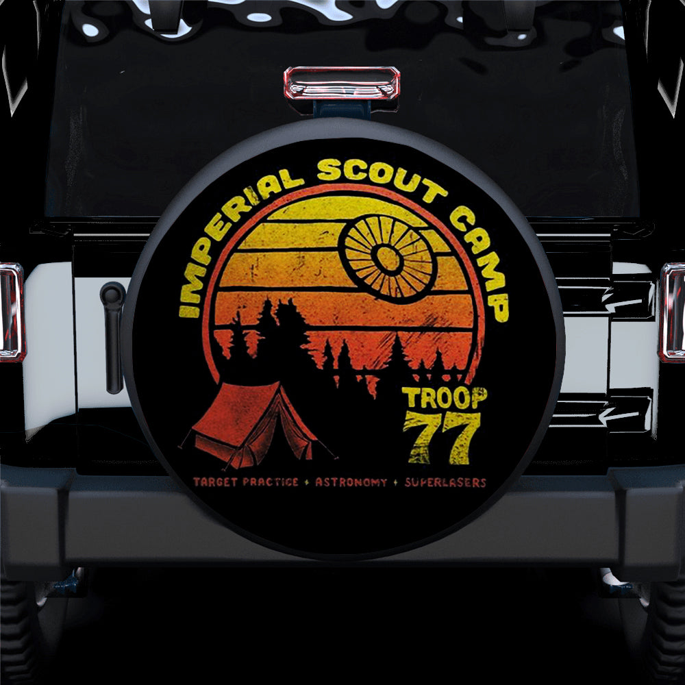 Star Wars Imperial Scout Camp Troop 77 Car Spare Tire Covers Gift For Campers Nearkii