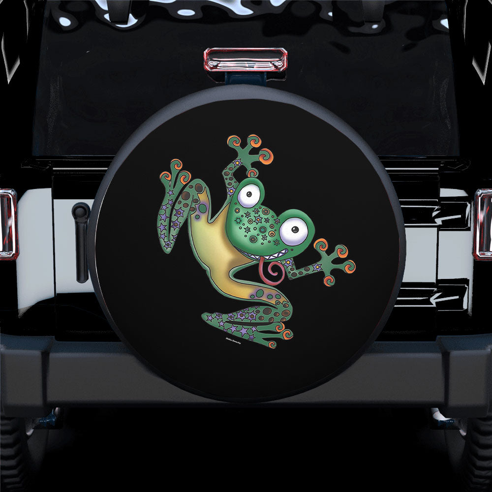 Tire Cover Central Flippin Frog Spare Tire Cover Gift For Campers Nearkii