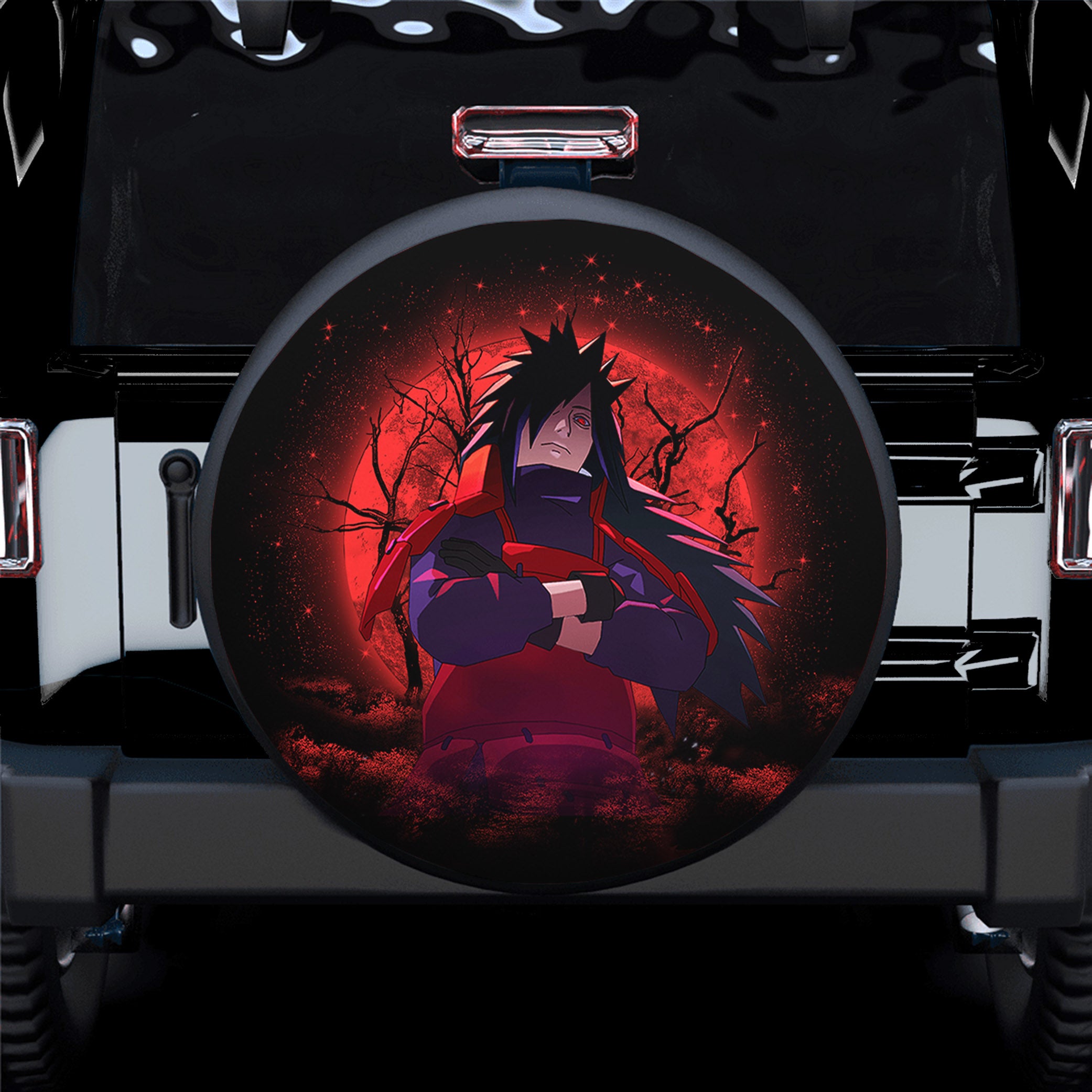 Uchiha Madara Spare Tire Cover Gift For Campers Nearkii