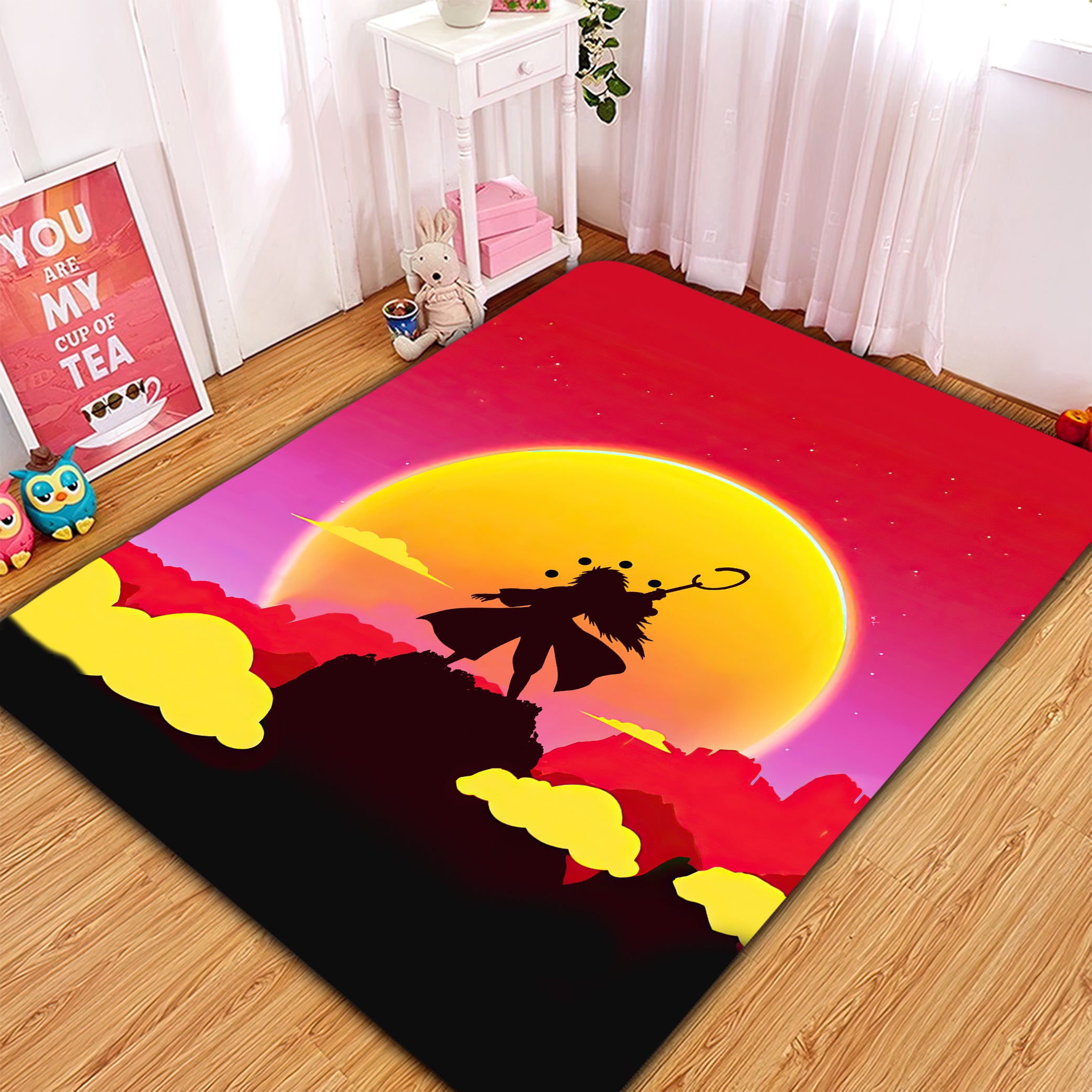 Uchiha Madara Naruto Carpet Rug Carpet Rug Home Room Decor Nearkii