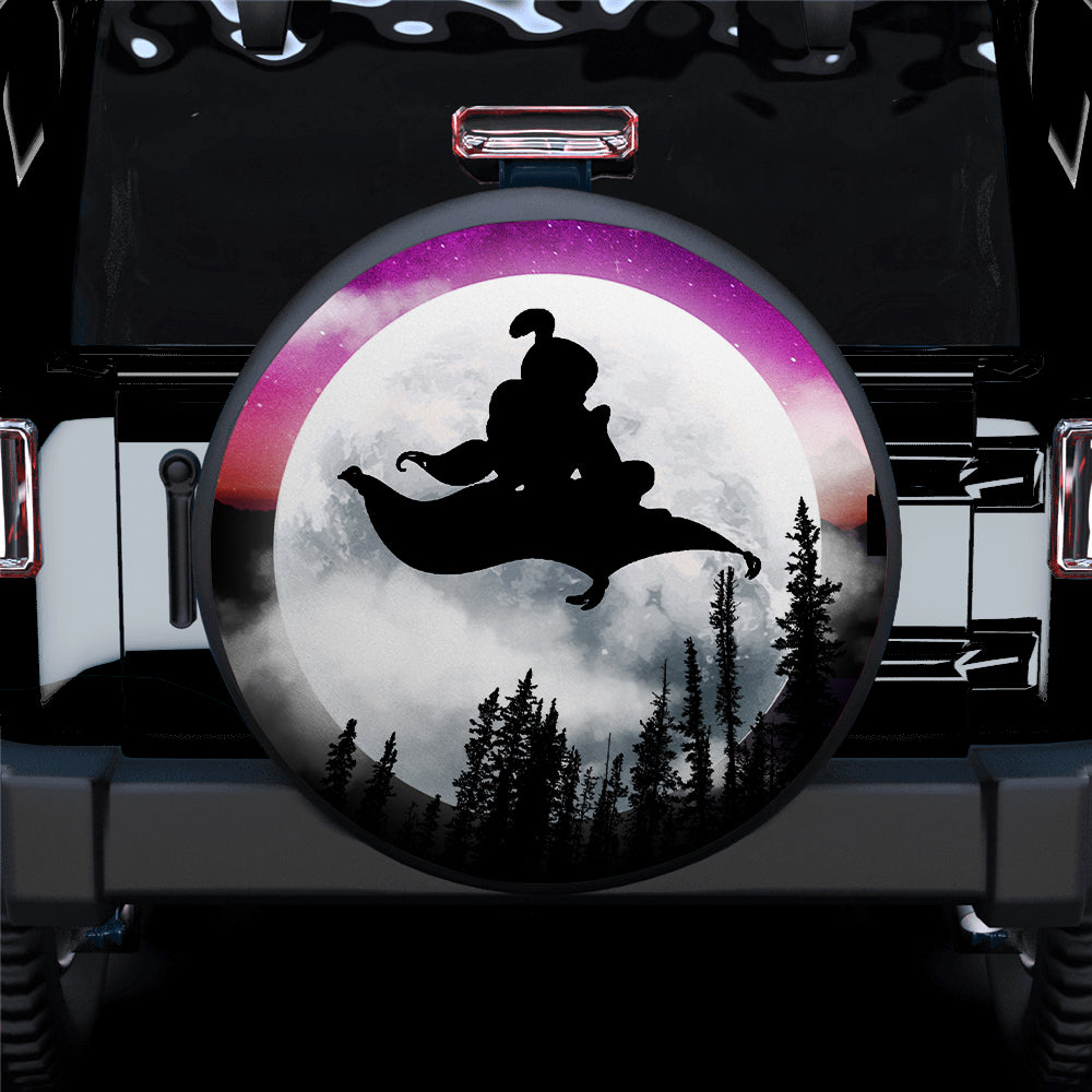 Aladin Moon Night Car Spare Tire Covers Gift For Campers Nearkii