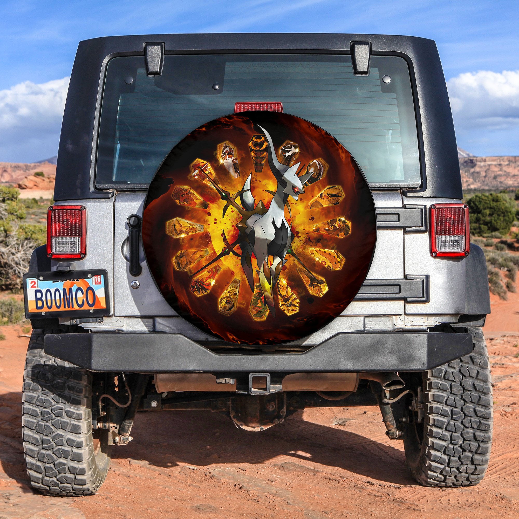 Arceus Spare Tire Cover Gift For Campers Nearkii