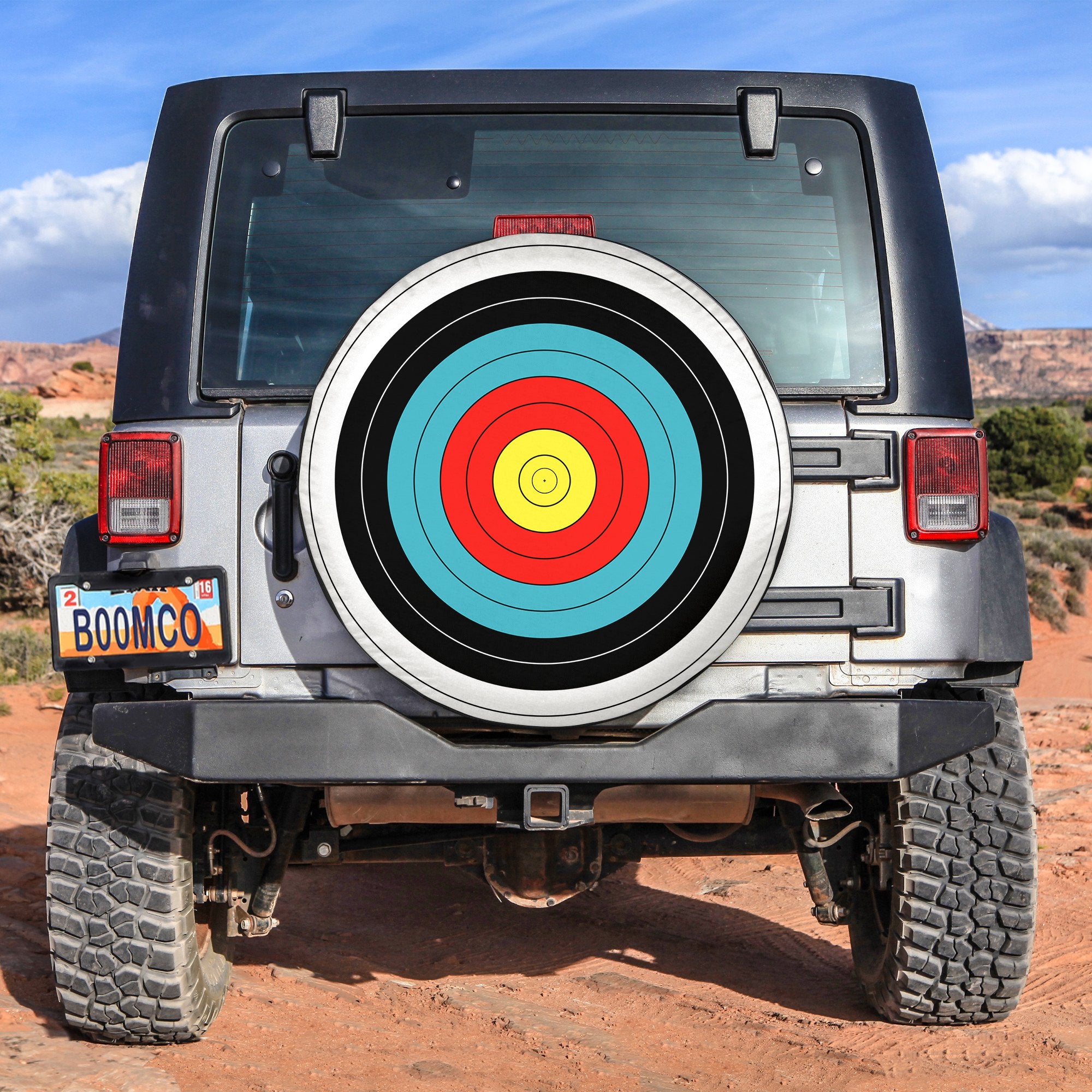 Archery Target Spare Tire Cover Gift For Campers Nearkii