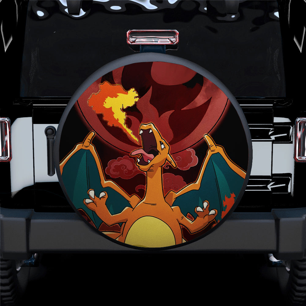 Charizard Pokemon Car Spare Tire Covers Gift For Campers Nearkii